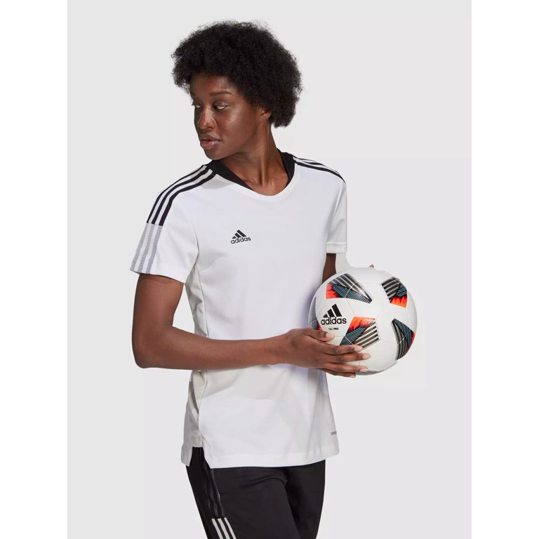 Adidas Tiro 21 Training Jersey - Womens Soccer XS White - Walmart.com