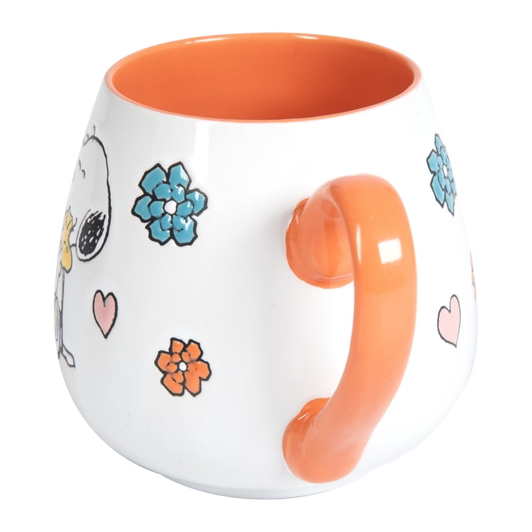 Gibson Home Peanuts Mother Baby Orange 20oz Mug photo 6