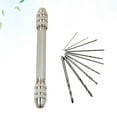 thumbnail image 6 of IDEANATEGRATE 1Pcs Double Heads Hand Drill Tool Mini Steel for and DIY Enthusiasts, 6 of 8