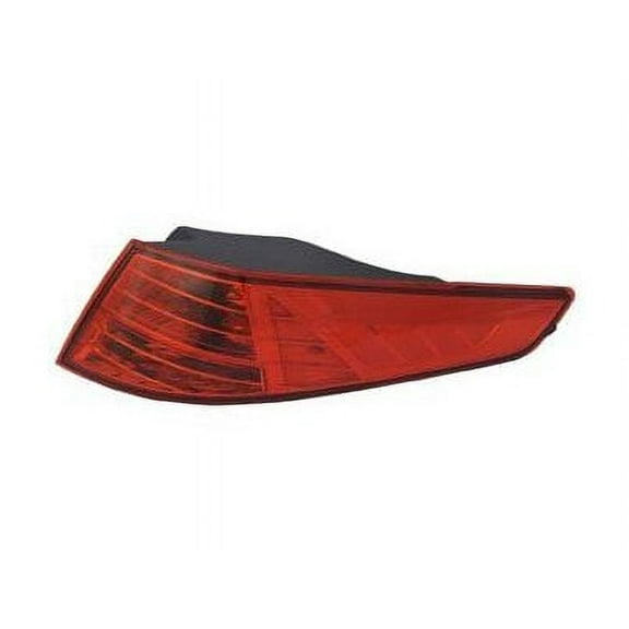 Left Outer Tail Light Assembly - Compatible with 2011 - 2013 Kia Optima Sedan 2012
