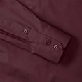 thumbnail image 2 of Russell Collection Mens Long Sleeve Easy Care Fitted Shirt, 2 of 4