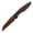 Copper, variant on Kansept Halide Folding Pocket Knife 3.2" Damascus Blade,Shred Carbon Fiber Handle,K1136A6