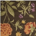 thumbnail image 3 of SAFAVIEH Blossom Tracy Floral Flowers Wool Runner Rug, Brown/Multi, 2'3" x 8', 3 of 5