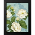 thumbnail image 2 of Gladding, Pamela 15x18 Black Modern Framed Museum Art Print Titled - Camellias, 2 of 5