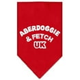 thumbnail image 6 of Pet and Dog Bandana Screen Printed, "Aberdoggie  Fetch UK", 6 of 10