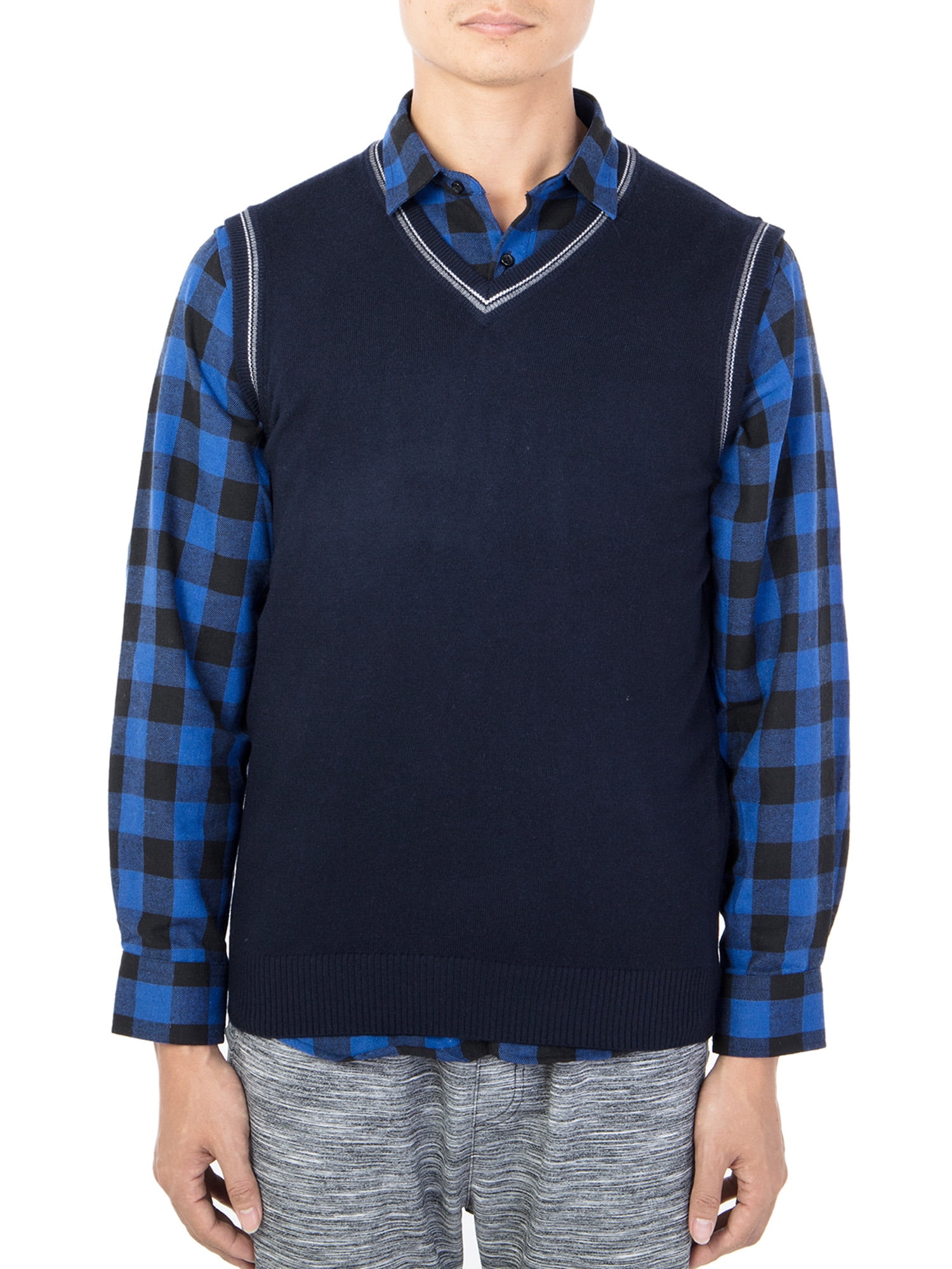 how to wear a sweater vest casually