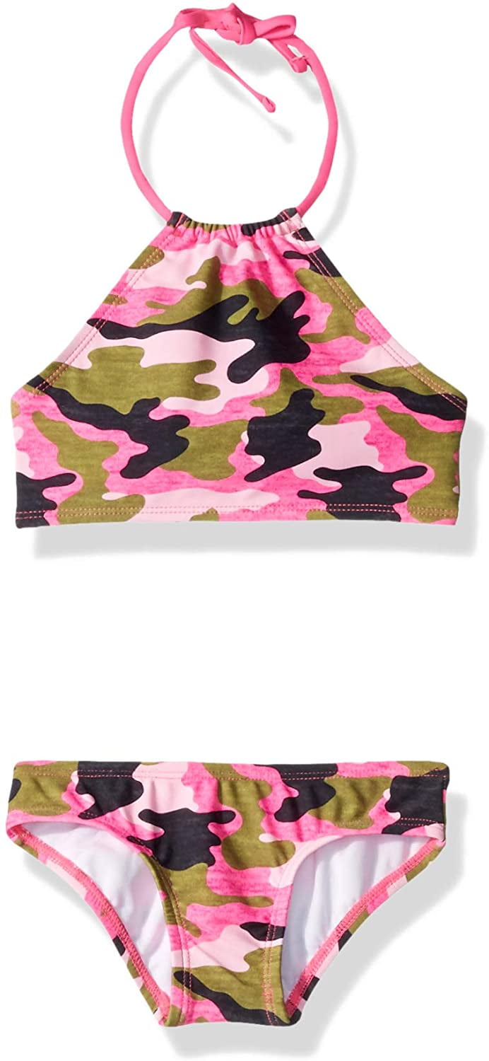 pink camo swimsuit