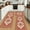 Light Red, variant on Soulgenix Kitchen Rug Set, 3 Pcs Kitchen Rug with Non Slip Backing for Floor and Hallway Laundry, Kitchen Mats for 20''x32''+20''x47''+20''x59''