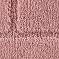thumbnail image 4 of Mainstays Solid High Low Tufted Grid Mauve Pink Indoor Area Rug, 9' x 12', 4 of 7