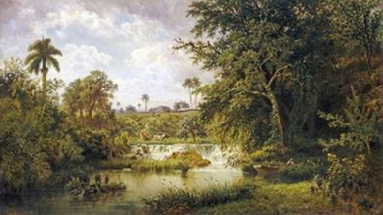 Paisaje Con Vacas C