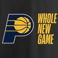thumbnail image 4 of Men's Black Indiana Pacers Whole New Game Team T-Shirt, 4 of 4