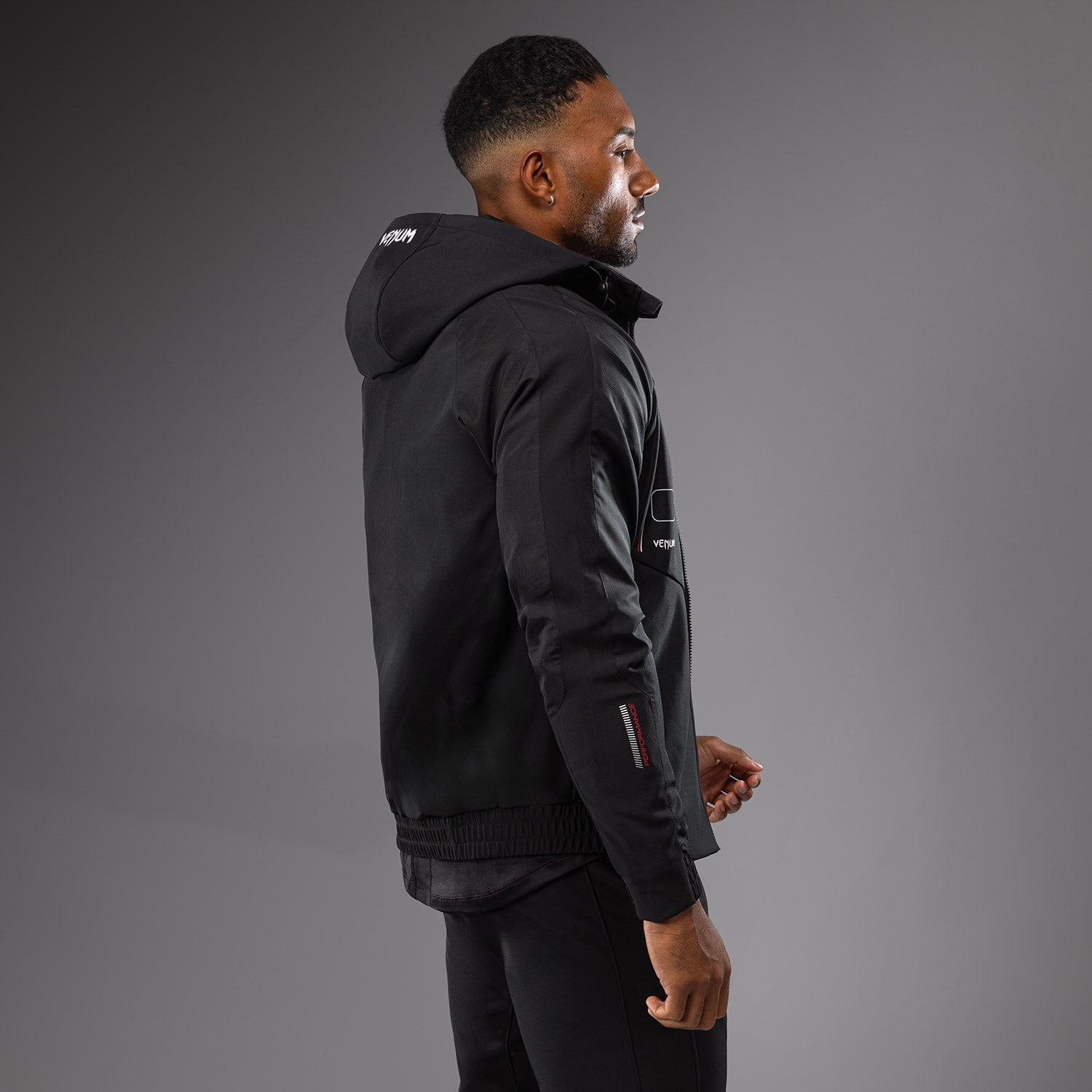 Venum Tactical XT Track Jackets - Black/Fire Red - XX-Large