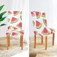 thumbnail image 3 of Yayeee 2 Pack Dining Chair Covers Stretch Parson Chairs Slipcovers Seat Protector, Cartoon Watermelon, 3 of 6