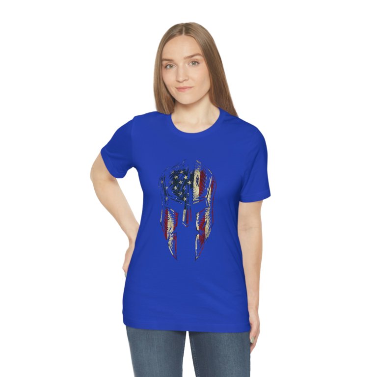 American Spartan Helmet T-Shirt 