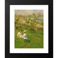 thumbnail image 2 of Harold Harvey 11x14 Black Modern Framed Museum Art Print Titled - Springtime in the Orchard, 2 of 5