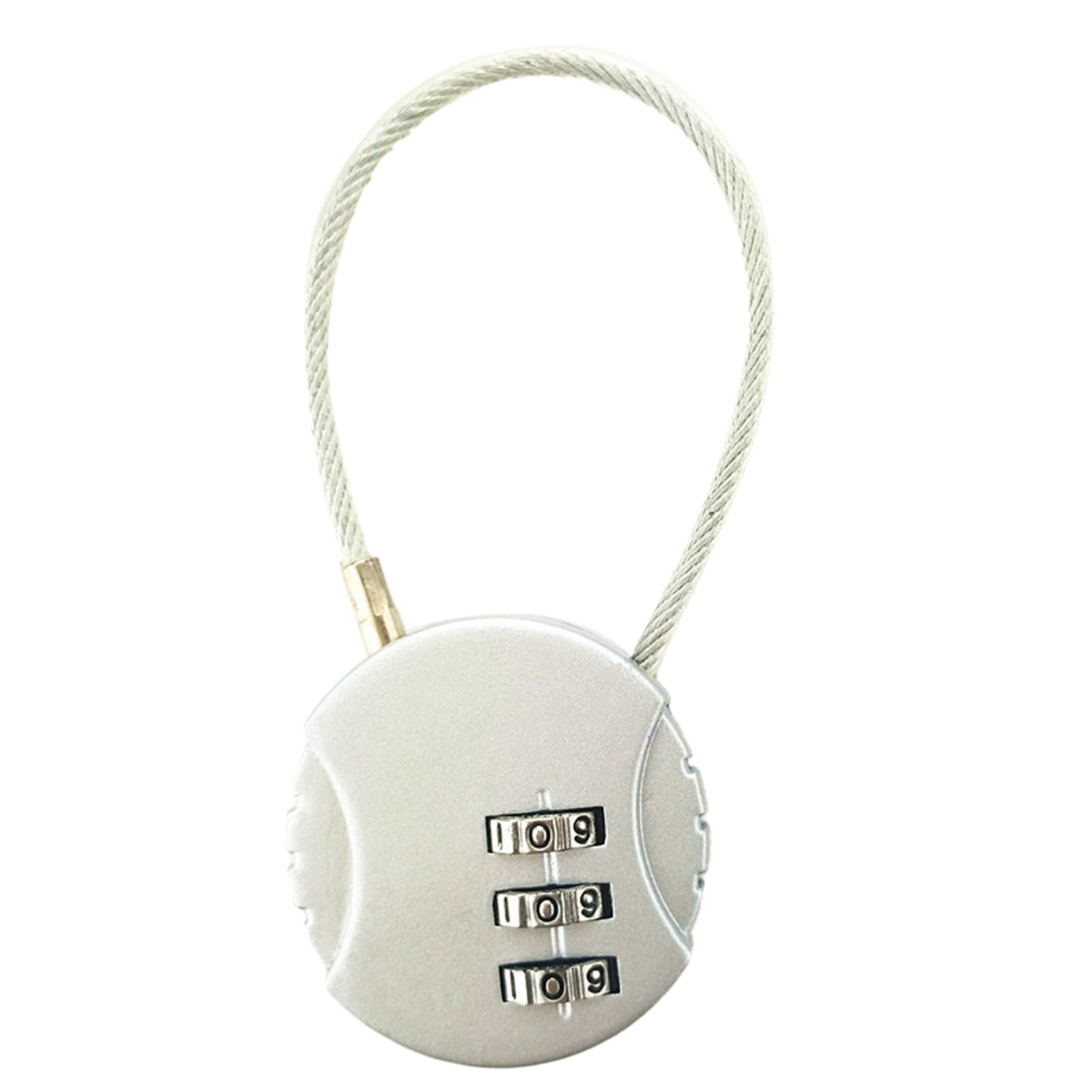 3 Digit Lock Combinations List 3 Digit Combination Lock Luggage Locks Combination Lock 3 Digit Anti Theft Code Lock Zinc Alloy For Travel Luggage SuitcaseSilvery White | Walmart Canada