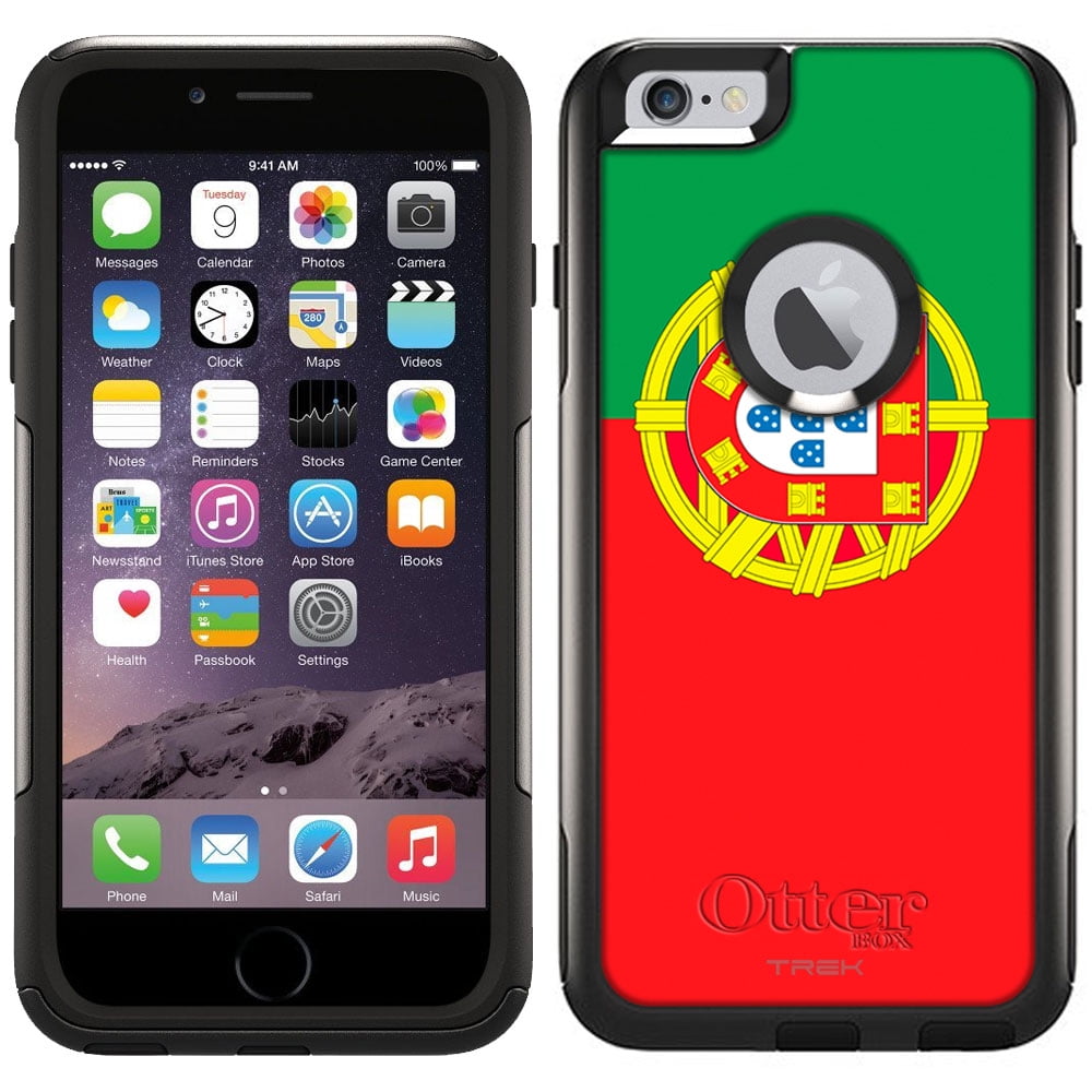 Otterbox Commuter Case for Apple iPhone 6 Plus Portugal Flag by Trek Media Group