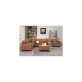 thumbnail image 4 of Devion Furniture Shelaine Artificial Leather Modular Sectional With Ottoman - Beige, 4 of 5