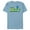 Ocean Blue, variant on Disney Lilo & Stitch Feeling Lucky St Patrick’s Day - Short Sleeve Blended T-Shirt for Adults - Customized-Purple