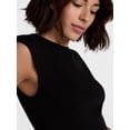 thumbnail image 5 of Avia Women's Ribbed Top with Cap Sleeves, Sizes XS-XXL, 5 of 6