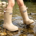 thumbnail image 5 of HAYIMI Kids Cartoon Rainboots Waterproof Round Toe Rain Boots For Outdoor Play Lightweight Rubber Rain Boots Boys Girls With Traction Sole Educational Camping Adventure Footwear Fashionable Shoes, 5 of 5