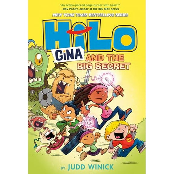 Pre-Owned Hilo Book 8: Gina and the Big Secret: (A Graphic Novel) (Hardcover) 0593379667 9780593379660