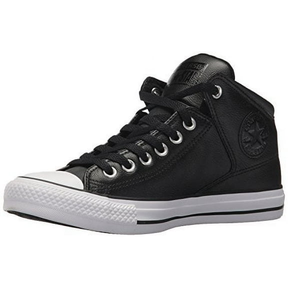 Converse Mens Chuck Taylor All Star High Street Black/Black/White Sneaker - 11.5
