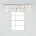 thumbnail image 2 of Ambesonne Acorn Window Valance, Autumn Abstract Pattern, 54" X 18", Multicolor, 2 of 3