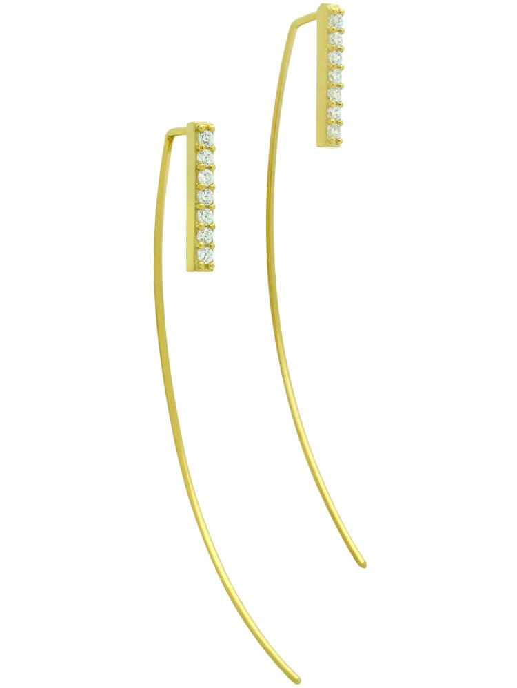 string through earrings