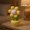 Yellow, variant on Zeiwohndc Charm Flower Lamp Comfortable Reading Lamp Ornate Flower Figure Table Light