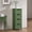 Green, variant on Yaheetech 4-Drawer Slim Floor Cabinet for Bathroom, Living Room, Black
