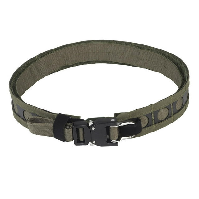 Xuanheng Ceinture Extérieure à Double Couche Boucle pour Camping Randonnée Pêche Vert