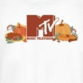 thumbnail image 2 of Junior's MTV Fall Logo  Graphic Tee White X Large, 2 of 3