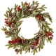 thumbnail image 1 of Bienvenido Corona artificial para puerta, decoración frontal, puerta de corona navideña para interiores y exteriores, decoración navideña ideal para tiendas, oficinas, árbol de Navidad, 1 of 5