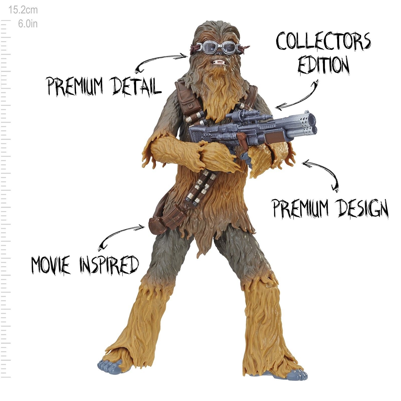 Hasbro Star Wars The Black Series Chewbacca Action Figure (Box Shows Shelf Wear)