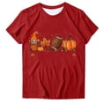 thumbnail image 1 of Camisetas de Manga Corta para las Mujeres, Lindo Pollo Granja Impresión Camiseta, Casual Mamá Tee Blusa Ligera, 1 of 3