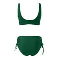 thumbnail image 5 of Babysbule Fashion Swimsuits for Women Fashion Women's Sleeveless SolidBikini Set Swimsuit Push-Up Padded Swimwear Swimsuit Beachwear, 5 of 5