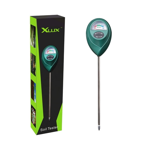 Medidor de humedad del suelo, monitor de agua para plantas XLUX, higrómetro