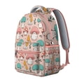 thumbnail image 2 of Fun Mushroom Themed Backpack for Teens Women, Cute School College Bookbag, Large Capacity Laptop Daypack for Campus Travel, Lightweight Durable, Great Gift, 2 of 6