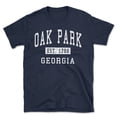 thumbnail image 1 of Oak Park Georgia Classic Established Men's Cotton T-Shirt, 1 of 1