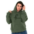 thumbnail image 3 of Keep Calm Funny EMT Humor Unisex Plus Fleece Graphic Hoodie Brisco Brands 4X, 3 of 5
