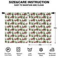 thumbnail image 2 of Blackout Kids Curtains,White Christmas Red Truck and Tree Pattern Childrens Insulated Curtains Set Of 2,Bedroom Essentials,Toddler Room Decor 42"x54", 2 of 5
