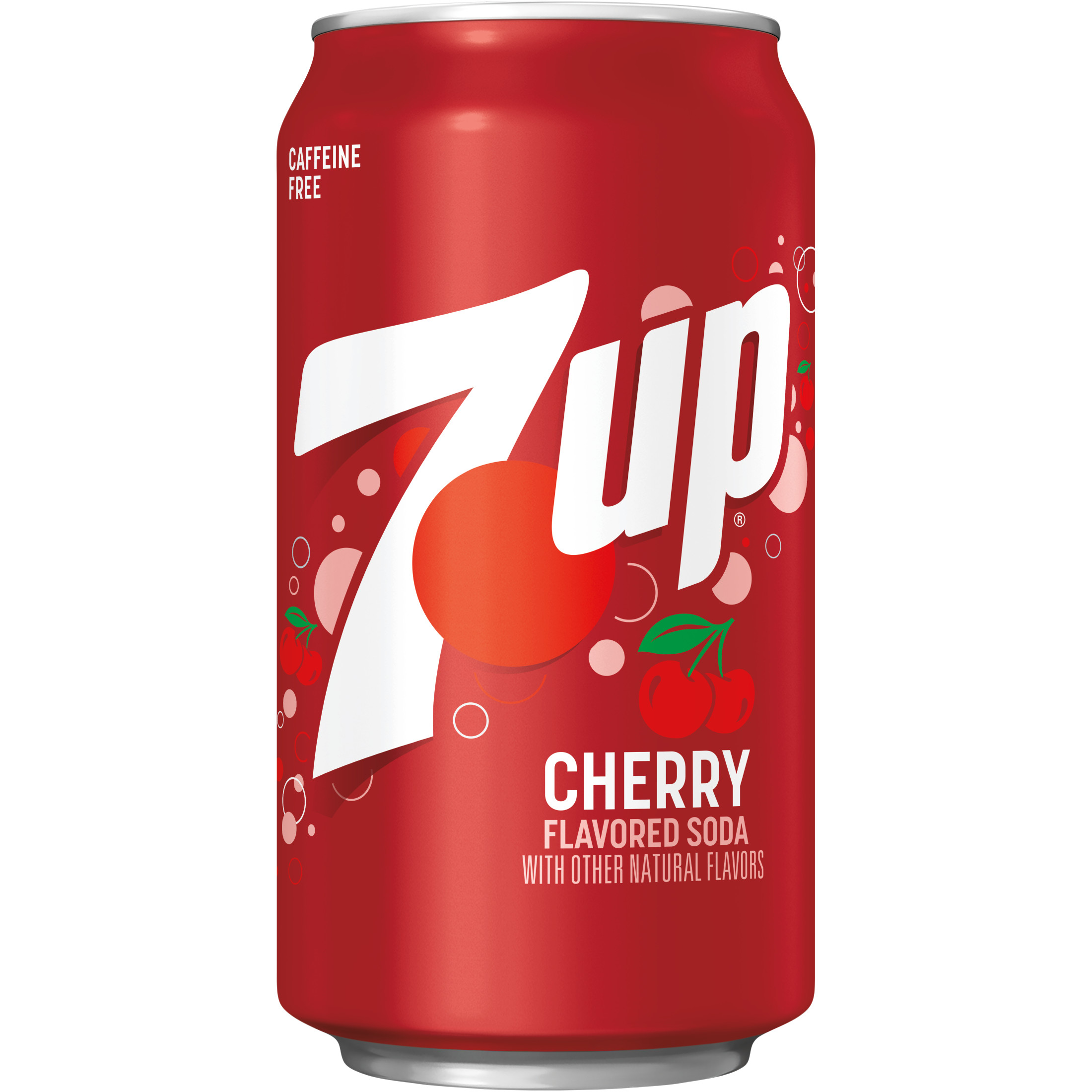 7UP Caffeine Free Cherry Soda Pop, 12 fl oz, 12 Pack Cans