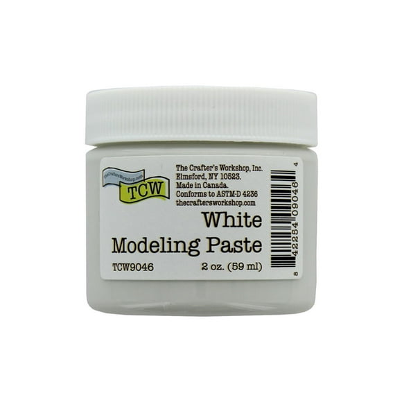 TCW9046 THE CRAFTERS WORKSHOP MODELING PASTE 2OZ WHITE