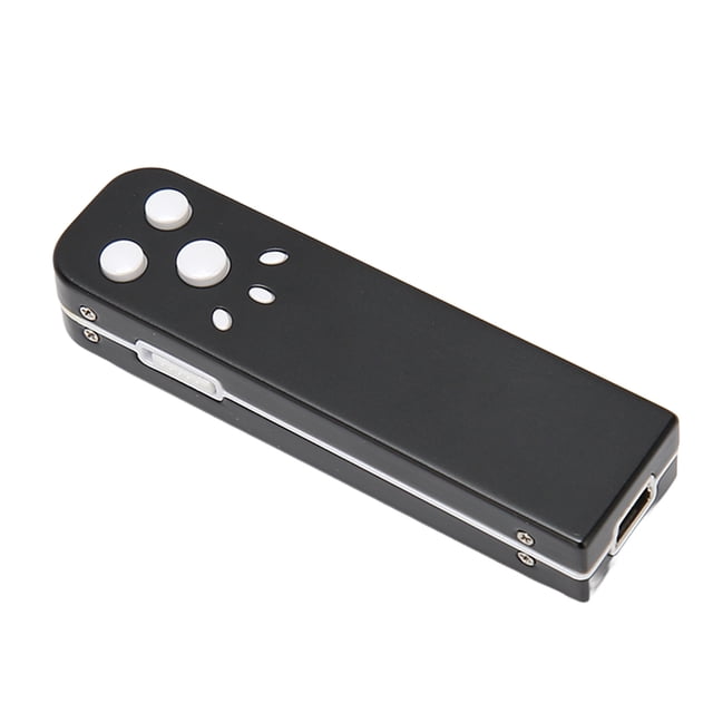 Mini Voice Activated Recorder HD Noise Reduction Small Recorder with MP3 Playback for Interview Work Study Aluminum ABS