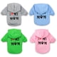 thumbnail image 4 of Ropa para perros "Amo a mi mamá" Sudadera con capucha estampada Sudadera con capucha para cachorros Ropa cálida para cachorros Sudadera con capucha, 4 of 8