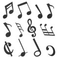 thumbnail image 5 of 12 piezas de música nota de la pared calcomanías de pared nota adhesiva pegatinas de música decorativa calcomanías de nota de interior calcomanías de la cafetería, 5 of 5