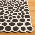 thumbnail image 3 of SAFAVIEH Manhattan Ian Geometric Area Rug, Charcoal/Ivory, 9' x 12', 3 of 7