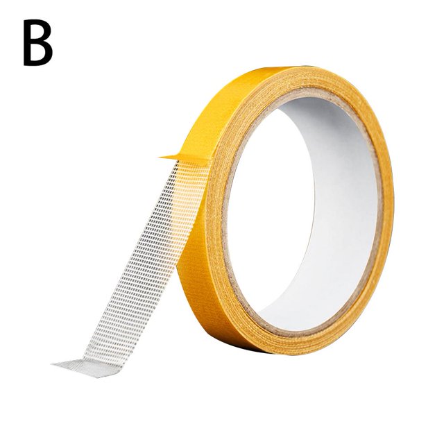 1Roll High Adhesive Strength Mesh Double-Sided Duct Tape I6B4 V8J6 A6S6