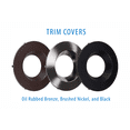 thumbnail image 3 of DLR56 (v5) Series Powder Coat Oil-Rubbed Bronze Steel Faceplate Trim, 3 of 3